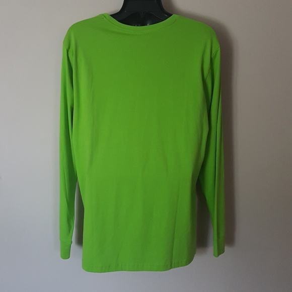NWT US Polo Assn. Long Sleeve Green Tshirt Sports - Picture 2 of 6